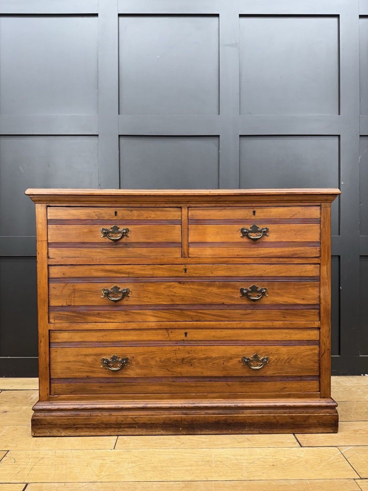 Edwardian Walnut Chest Of Drawers | Antique Bedroom Storage photo 645.0