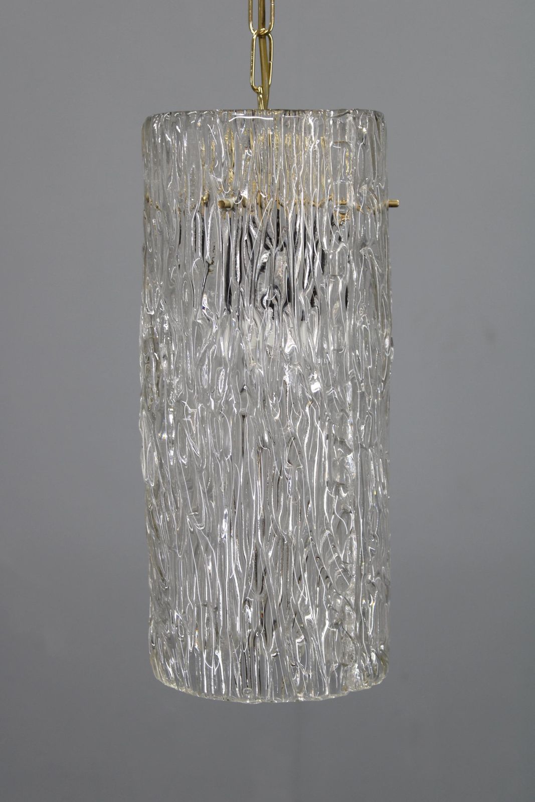 Swedish Glass Pendant Light By Carl Fagerlund For Orrefors, 1960s photo Lighting