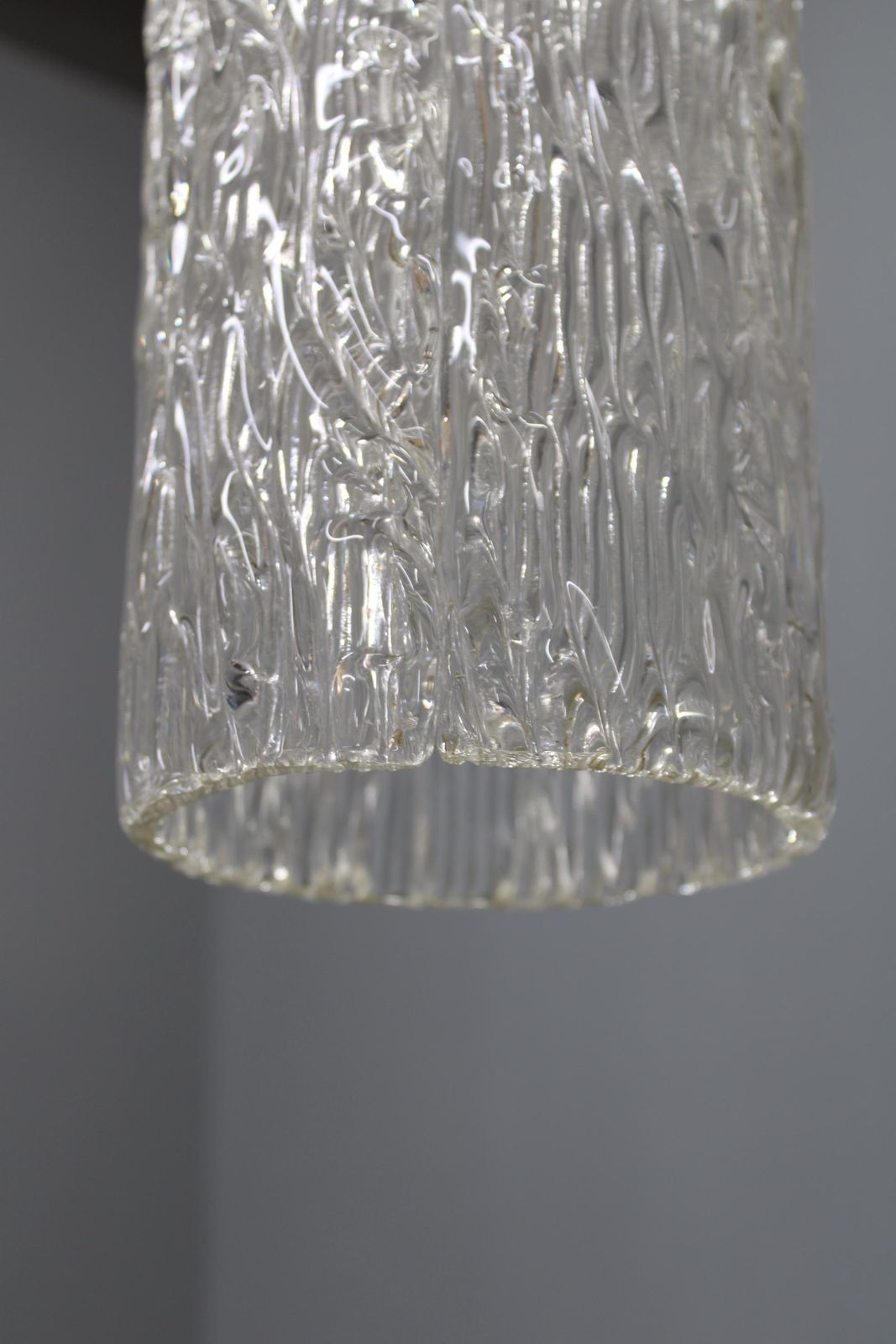 photo for sale Swedish Glass Pendant Light By Carl Fagerlund For Orrefors, 1960s