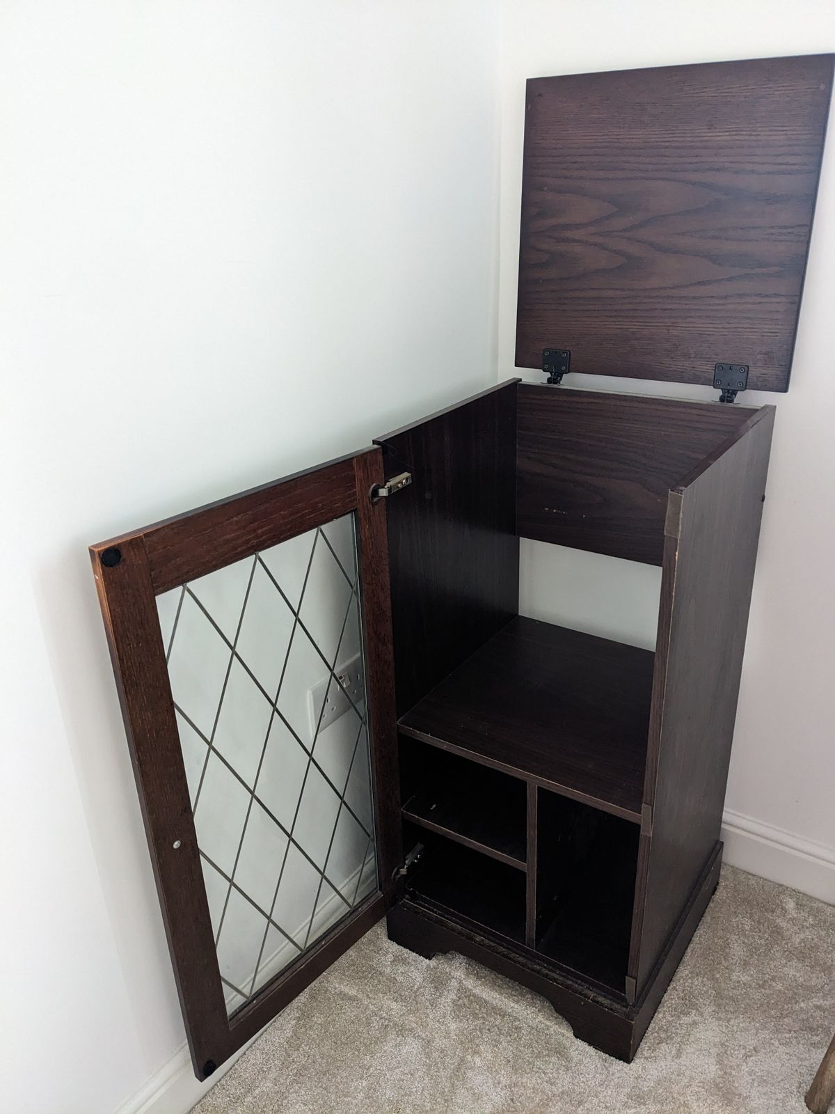 Tudor Style Glass Unit (New Plan Furniture Ltd) photo furniture