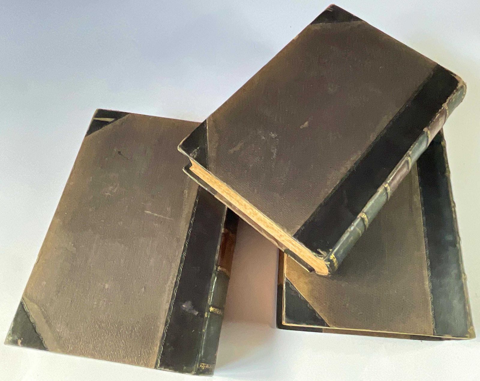 Antique Book Set, 'The Works Of Shakespeare' Edited By Chess Master Howard Staunton 1861, 3 Volumes photo 235.0
