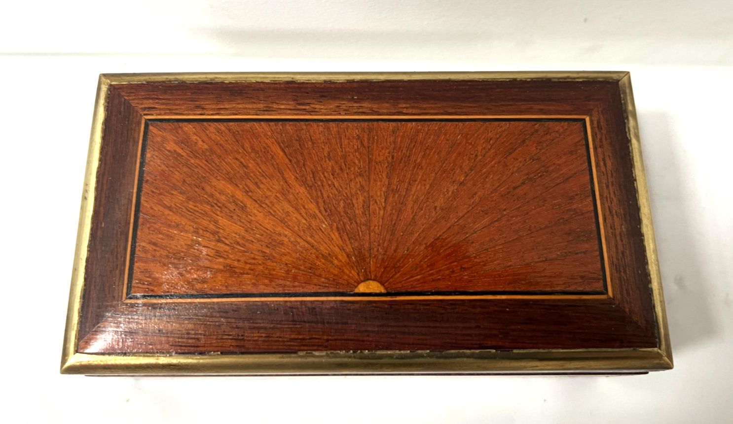 Napoleon Mahogany Jewelry Box 20th Century photo for sale
