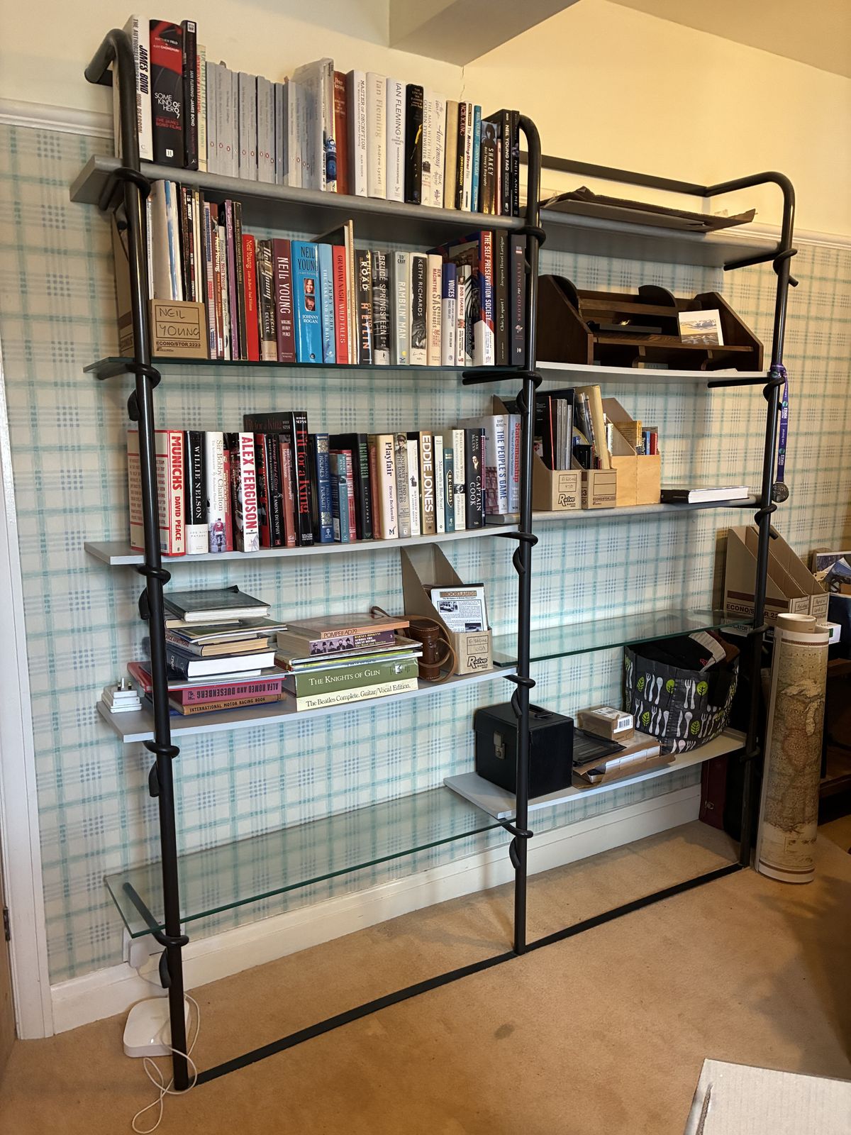 Modular Conran Shop 1987 Hook Shelving System