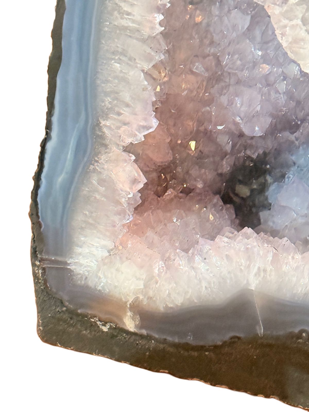 Amethyst Cathedral Geode Brazil, 20th Century photo vinterior