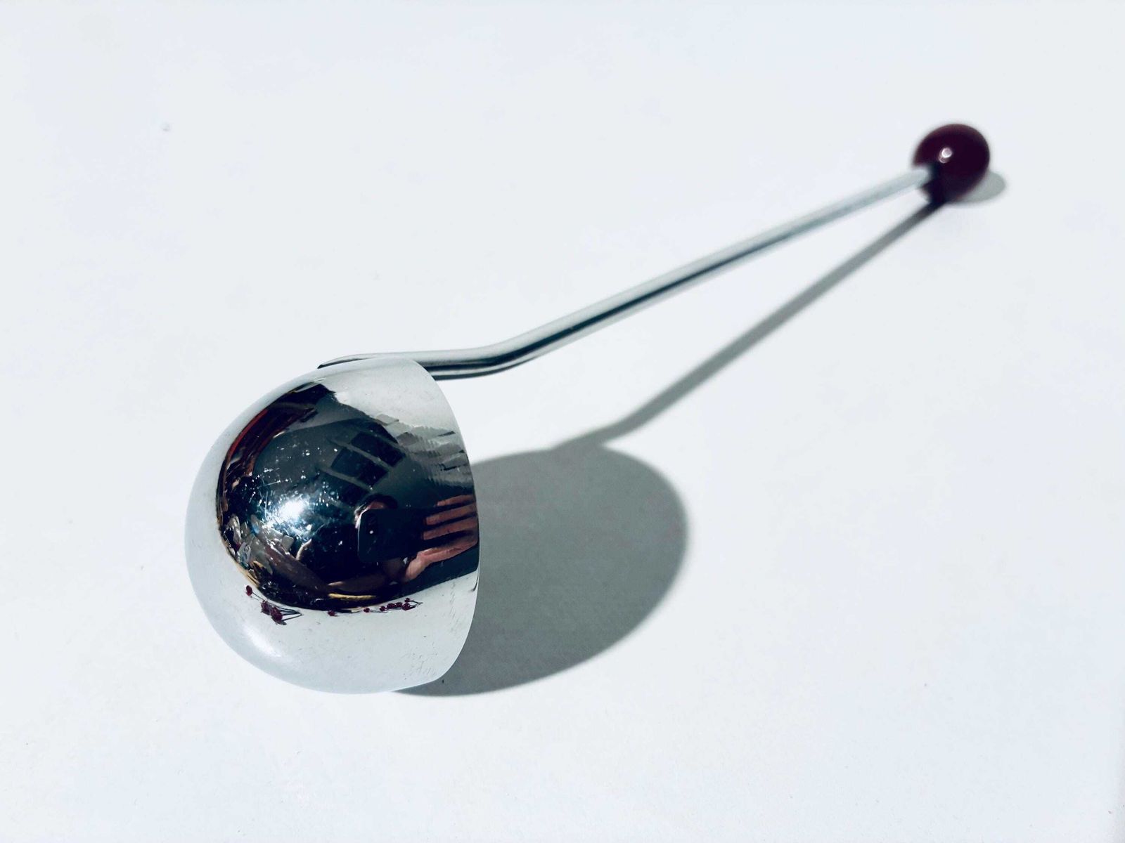 photo furniture Art Deco French Cherry Design Ebony Wood Punch Bowl Cocktail 12 Forks Holder Set With Spoon