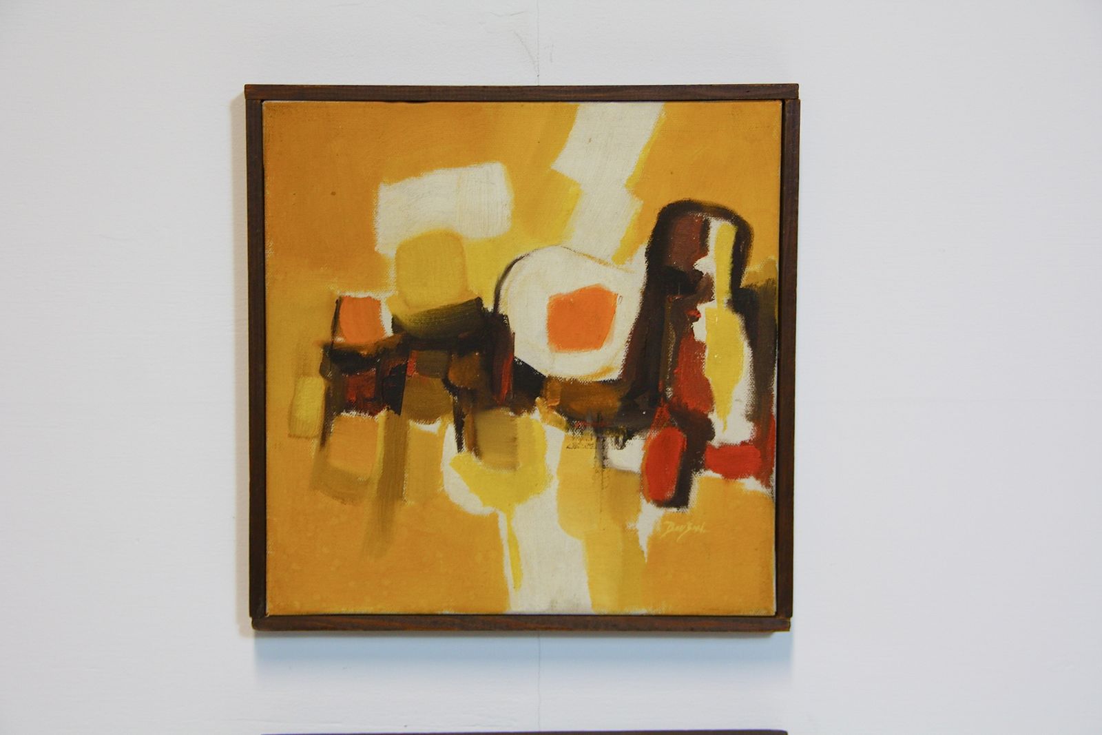 Vintage Abstract Paintings By P.J Davison   California C.1970 photo 595.0