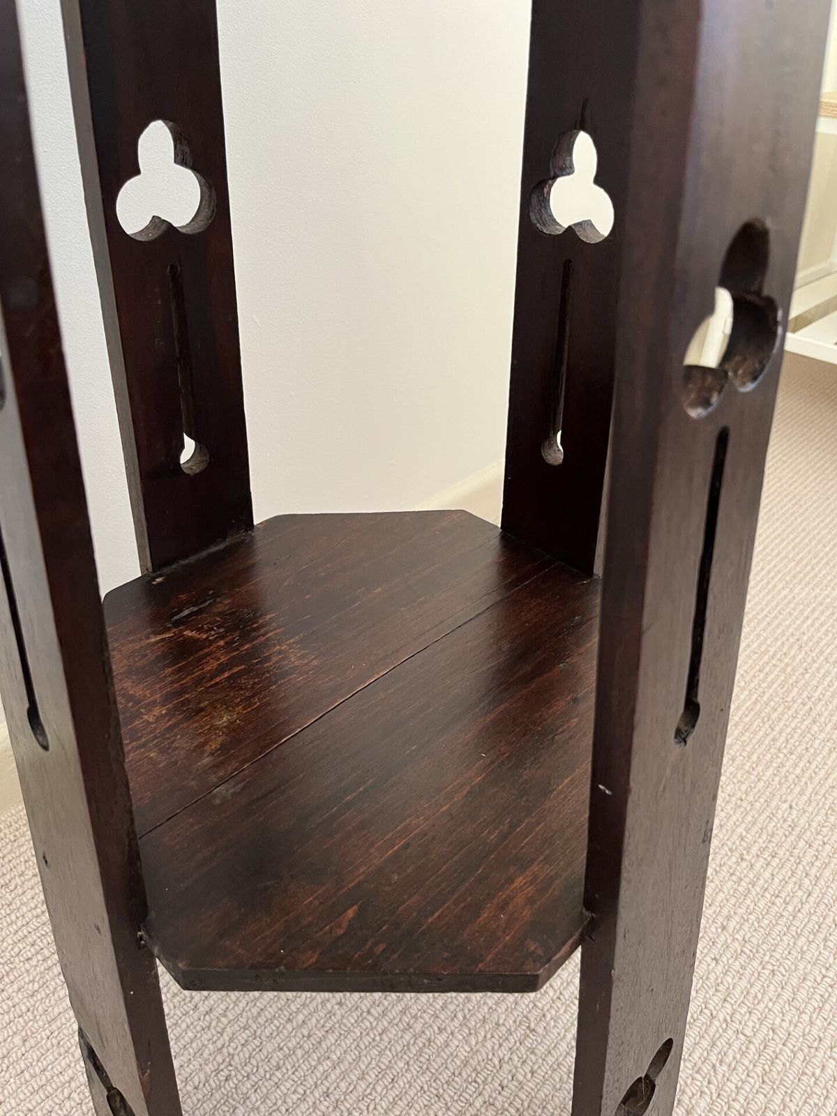 Arts And Crafts Liberty And Co Side Table In Mahogany photo Furniture