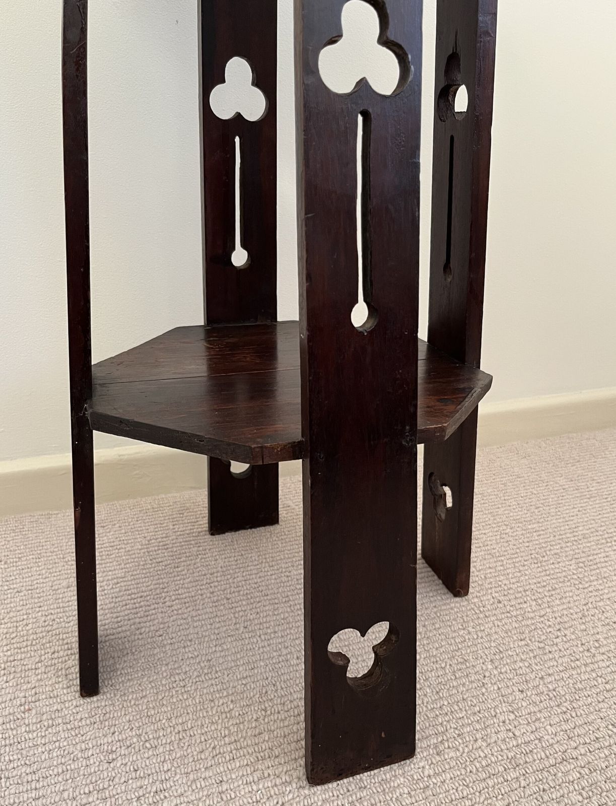 Arts And Crafts Liberty And Co Side Table In Mahogany photo 165.0