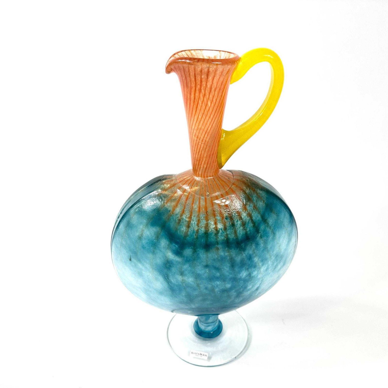 Kosta Boda Art Glass Vase: Kjell Engman Bon Bon Series photo furniture