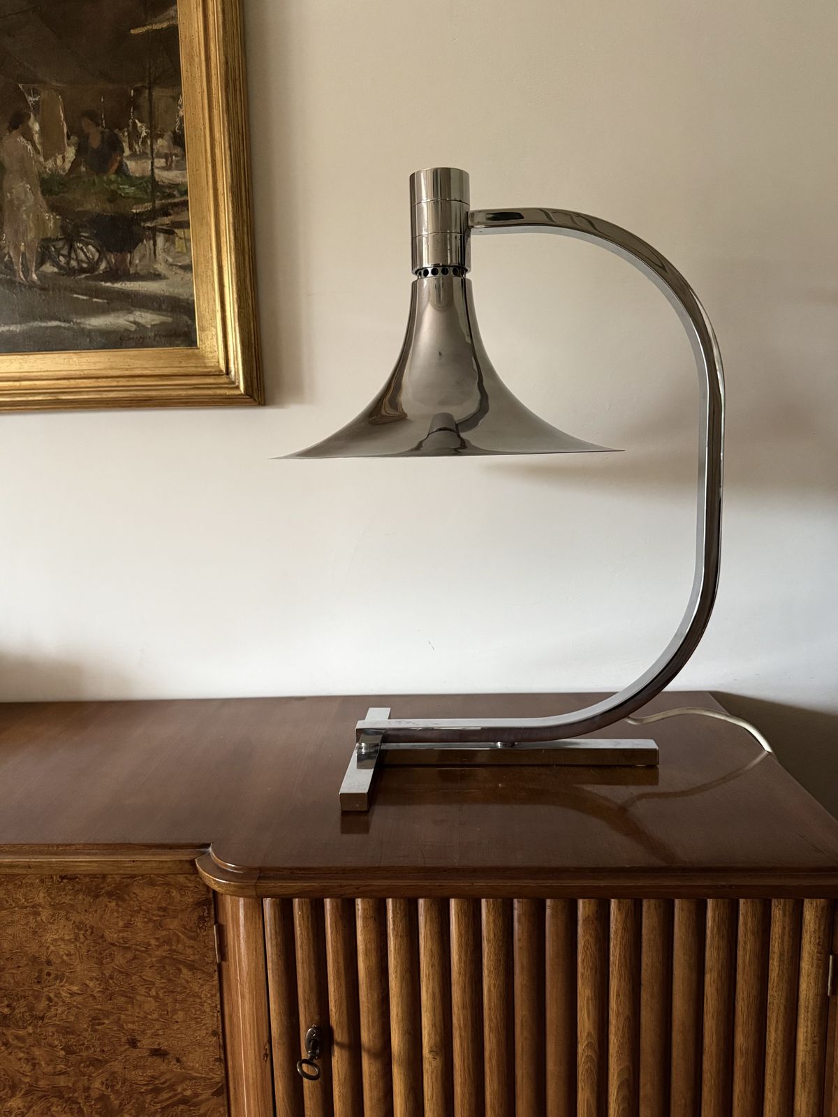 Franco Albini Franca Helg, Mod. Am/As Table Lamp, Sirrah Italy 1969 photo for sale