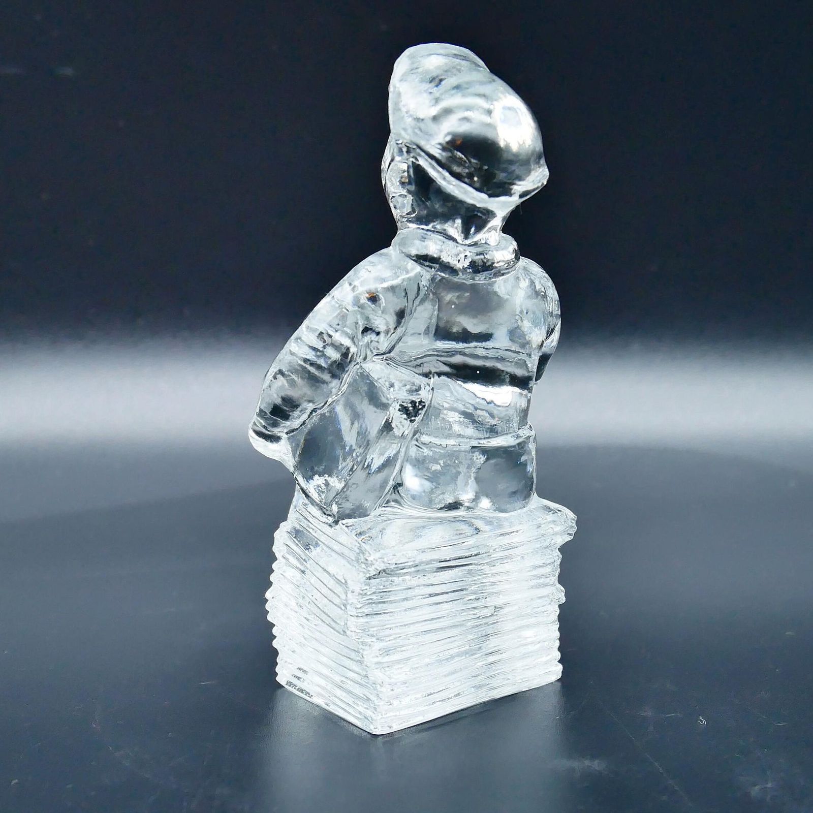 Kosta Boda Kjell Engman Art Glass Figurine, 1985 photo buy