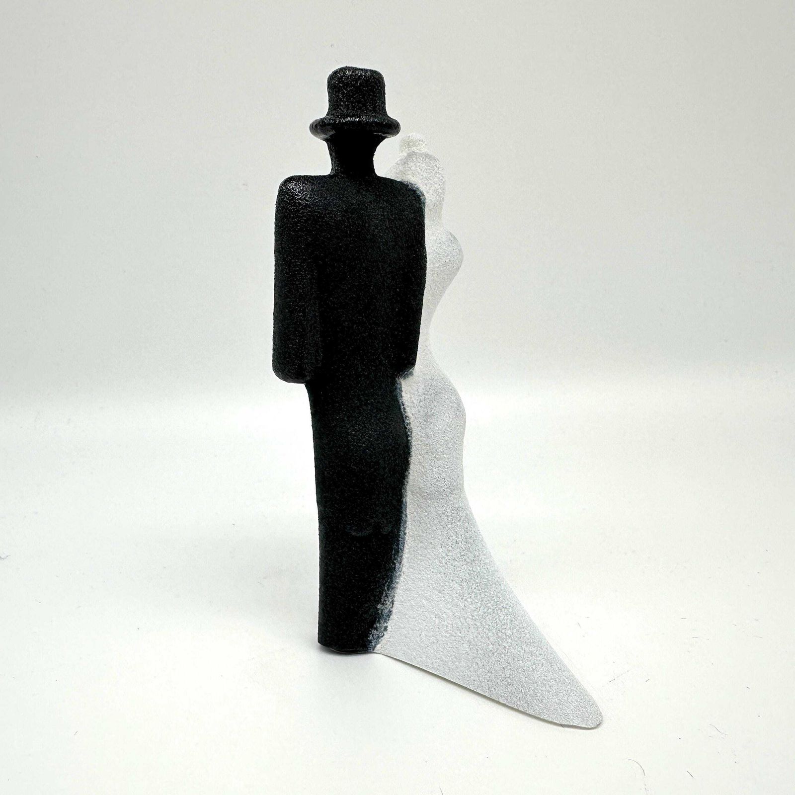 Kosta Boda Wedding Glass Sculpture: Kjell Engman Catwalk Art, Original Box photo 147.0