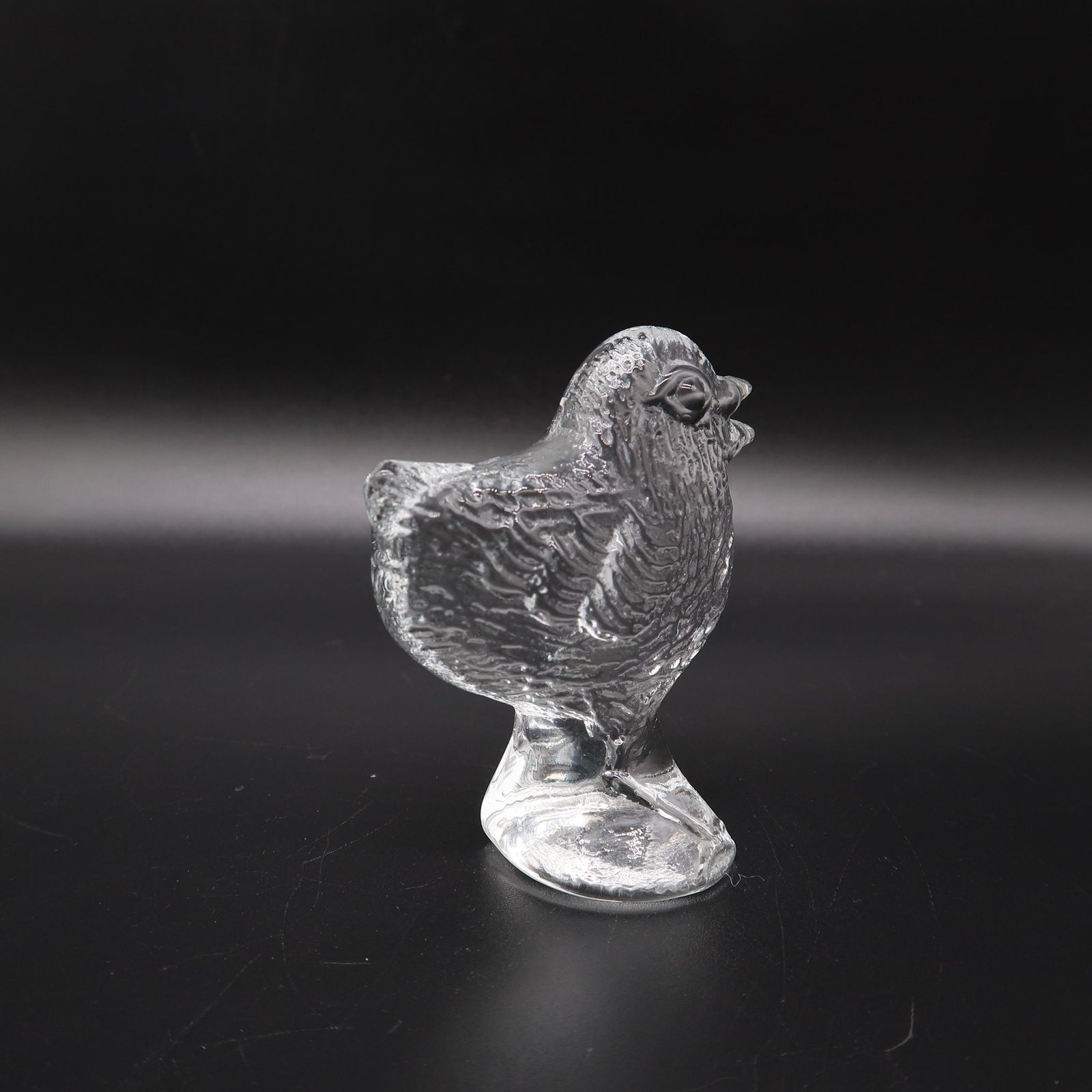 Kosta Boda Glass Chicken Figurine – Bertil Vallien Swedish Art Glass photo buy