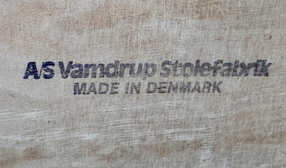 Scandinavian Maple Dining Chair Attributed To Poul Hundevad For Vamdrup Stolefabrik, Denmark, 1960s photo furniture