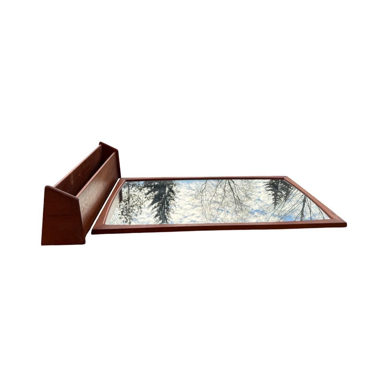 Model 106 Wall Mirror With Shelf By Aksel Kjersgaard, Set Of 2 photo 899.0