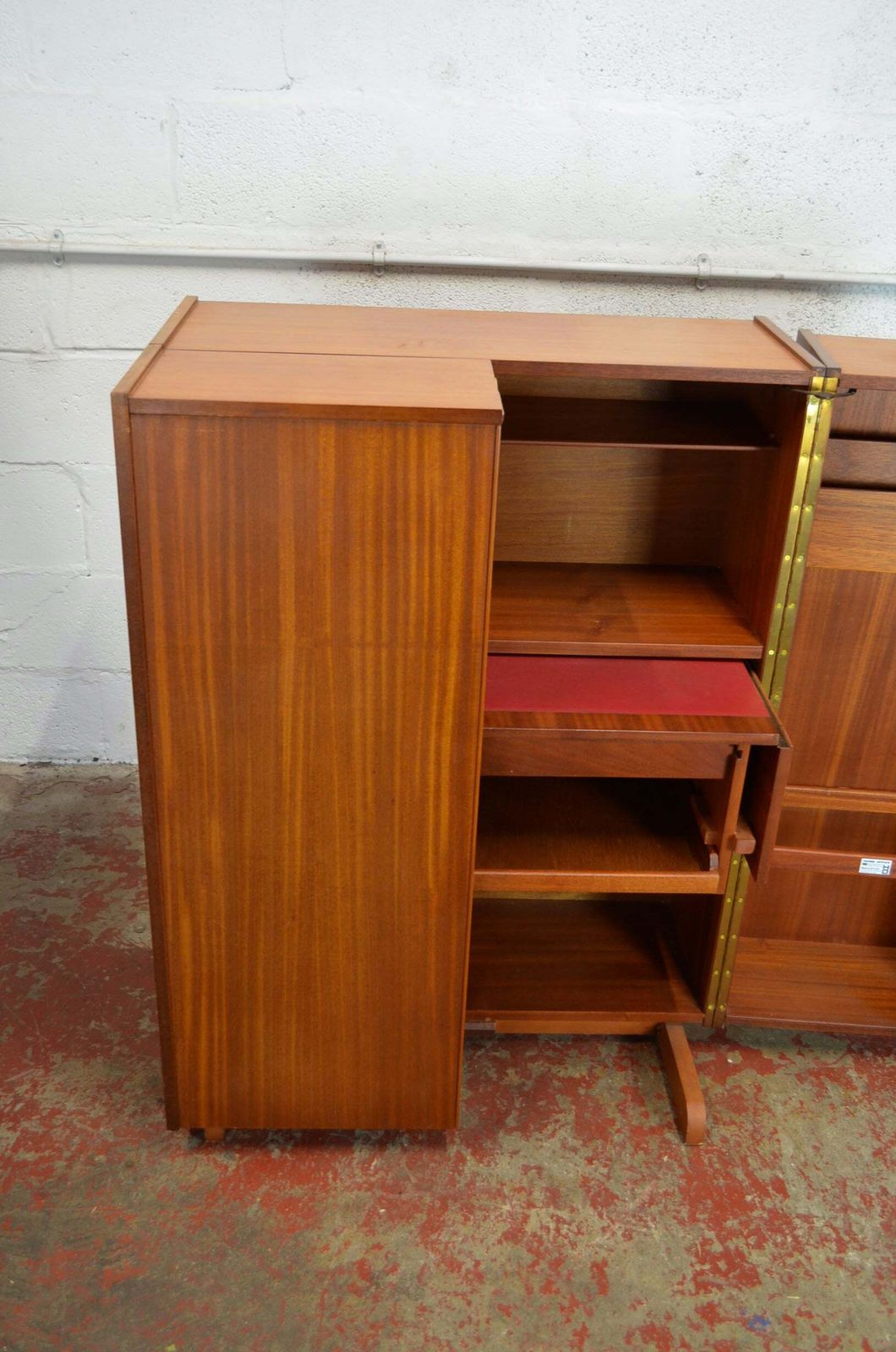 Mid Century 1960s ‘Home Office’ Hidden Desk By Newcraft Ltd photo Furniture