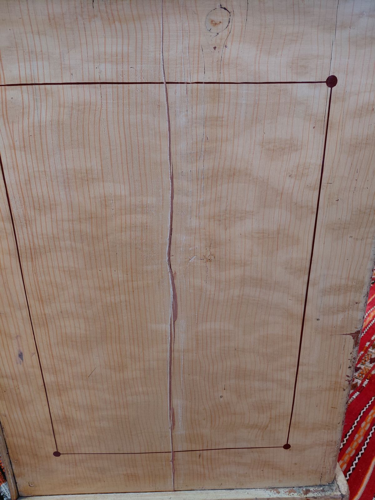 photo for sale Aesthetic Movement Victorian Pine Chest Of 4 Drawers With Original Scumbled Finish