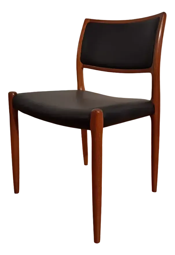 Model 80 Dining Chair By Niels Otto Møller, 1970s