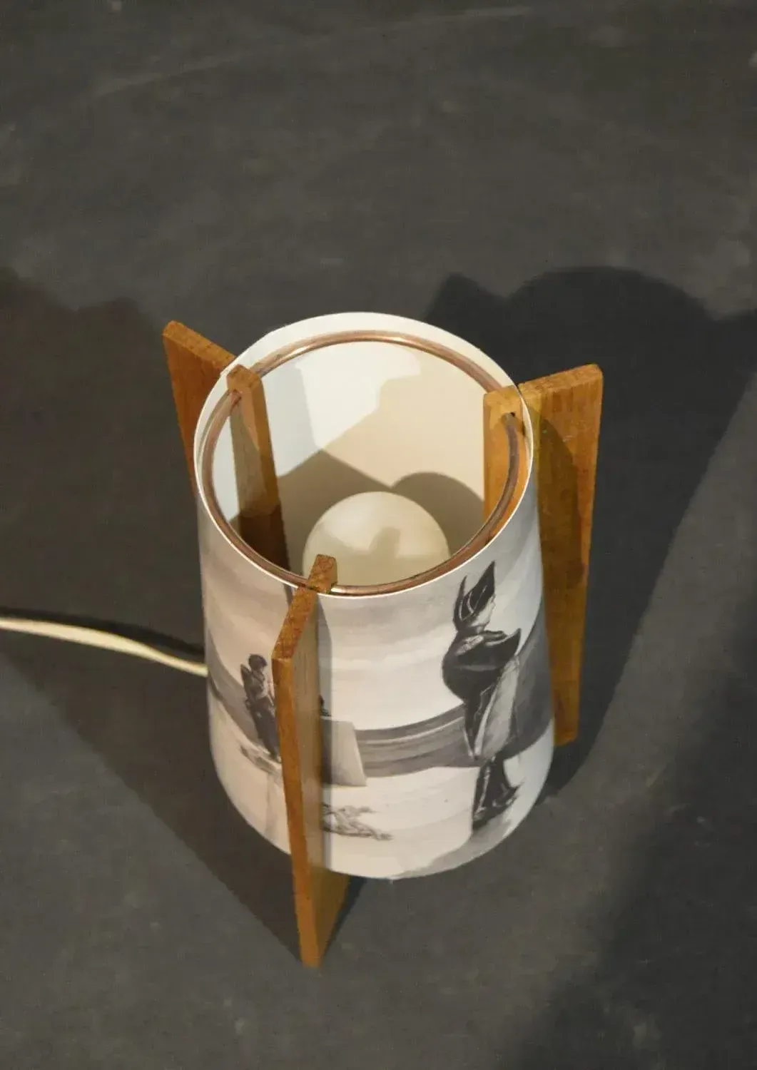 Scandinavian Table Lamp, 1960s photo vinterior