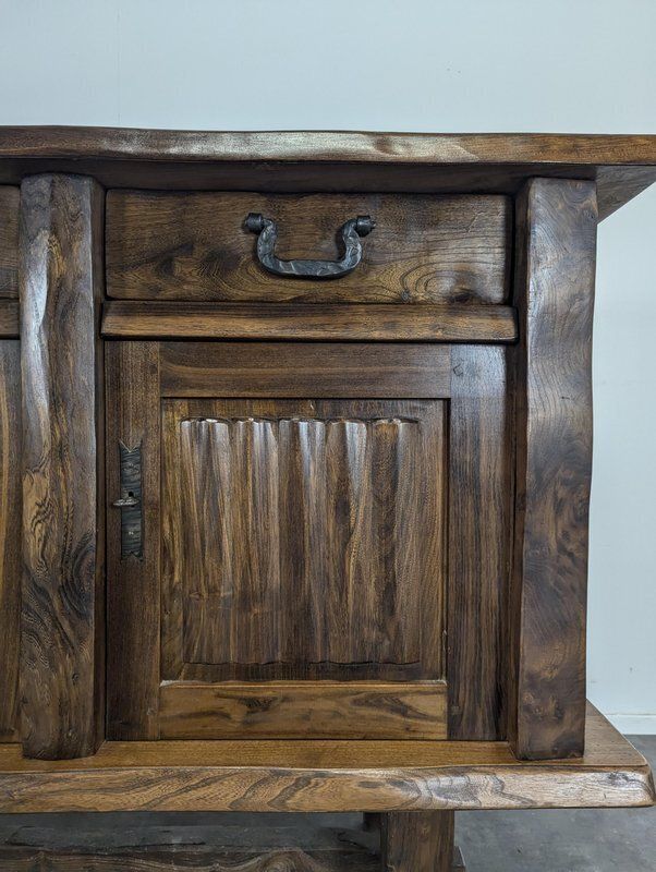 Sideboard In Solid Elm photo vinterior