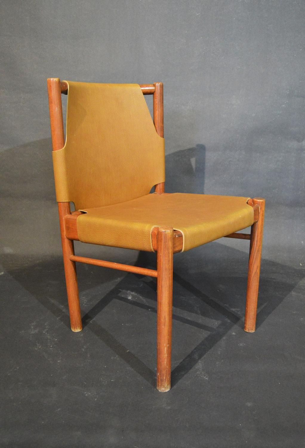 2130.95 Dining Chairs By Janez Lajovic For Hotel Prisank And Ski Resort Kranjska Gora, 1962, Set Of 4 photo