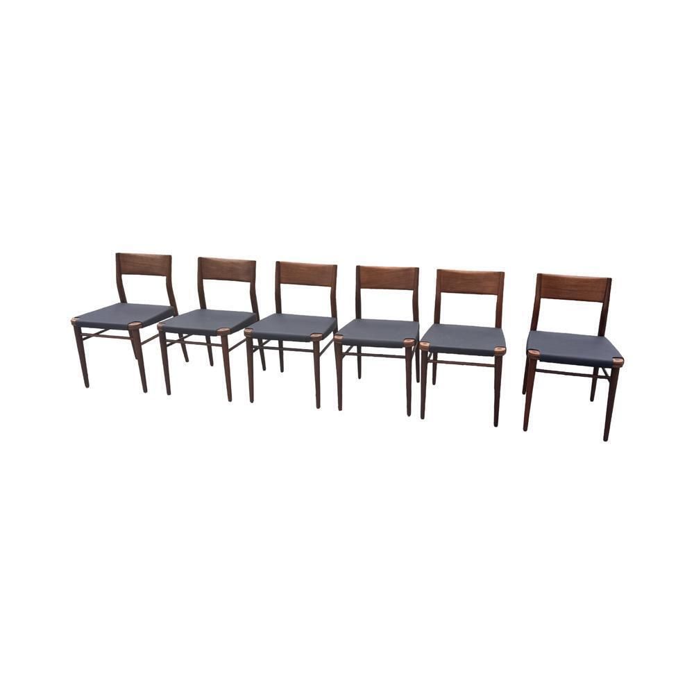 Model 351 Dining Chairs In Teak By Georg Leowald For Wilkhahn, Germany, 1956, Set Of 6 photo buy