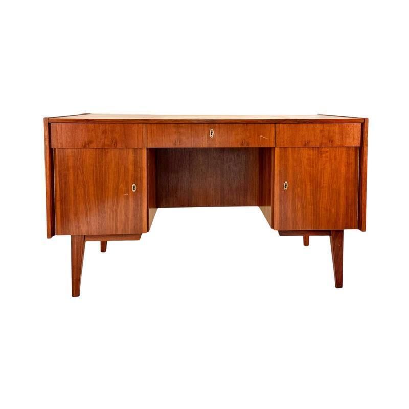 Writing Desk Attributed To Franz Ehrlich For Deutsche Werkstätten Hellerau, 1960s photo buy