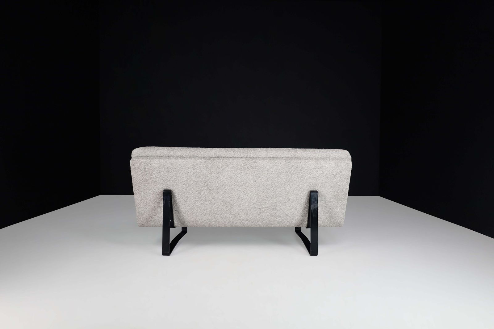 C684 Sofa By Kho Liang Ie For Artifort In Bouclé Upholstery The Netherlands 1968 photo Furniture