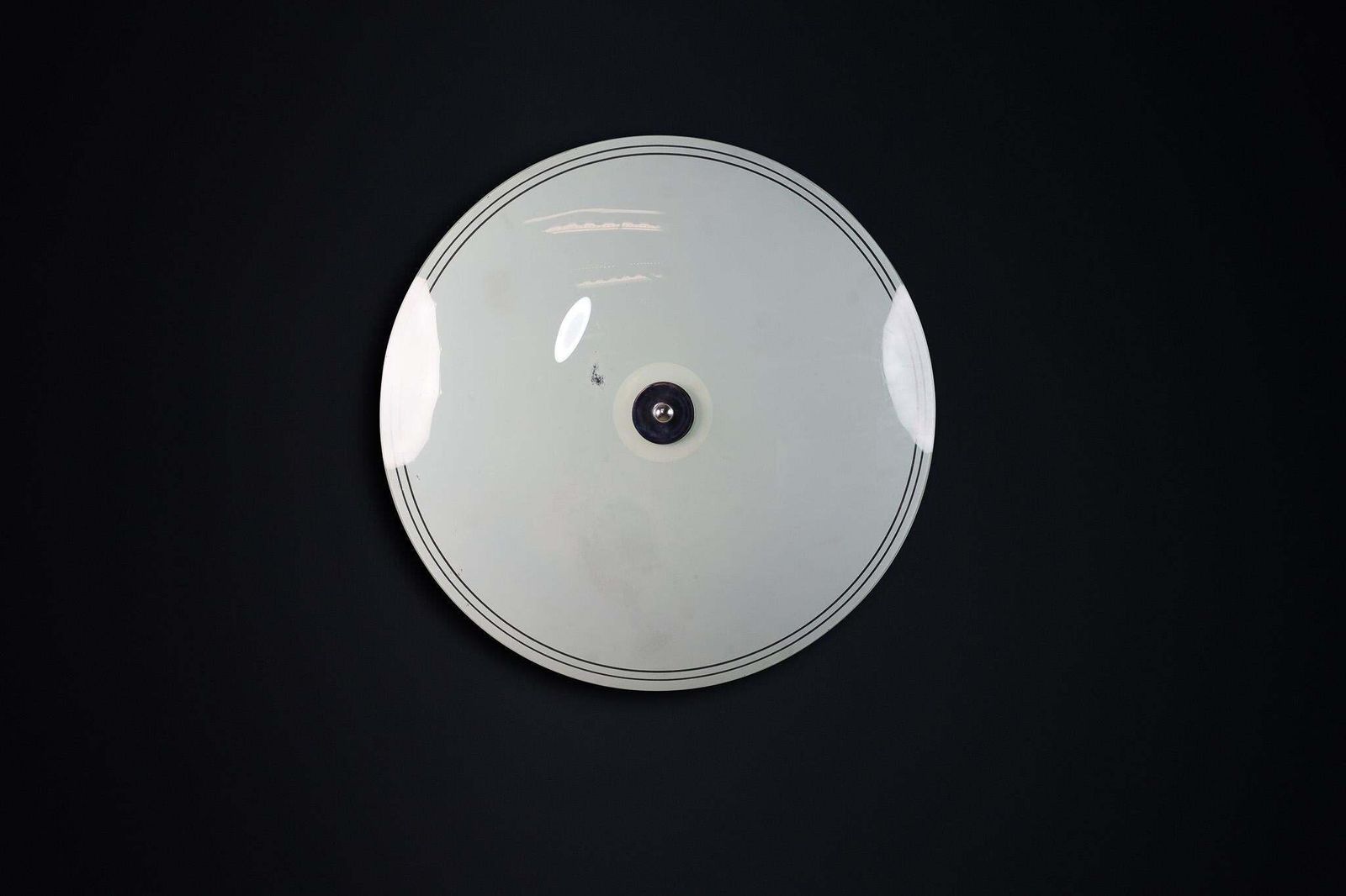 Mid Century Glass Hanging Pendant Or Wall Light Brussels World Expo 1958 (No40) photo furniture