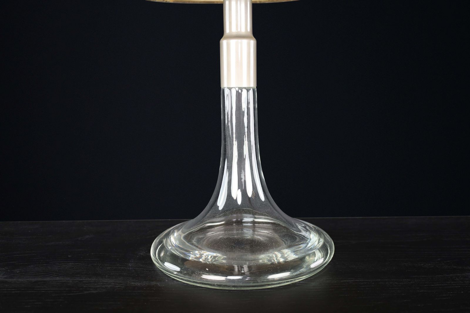 Mid Century Modern Ingo Maurer Table Lamp Glass & Chrome, Design M, Germany 1960 photo buy