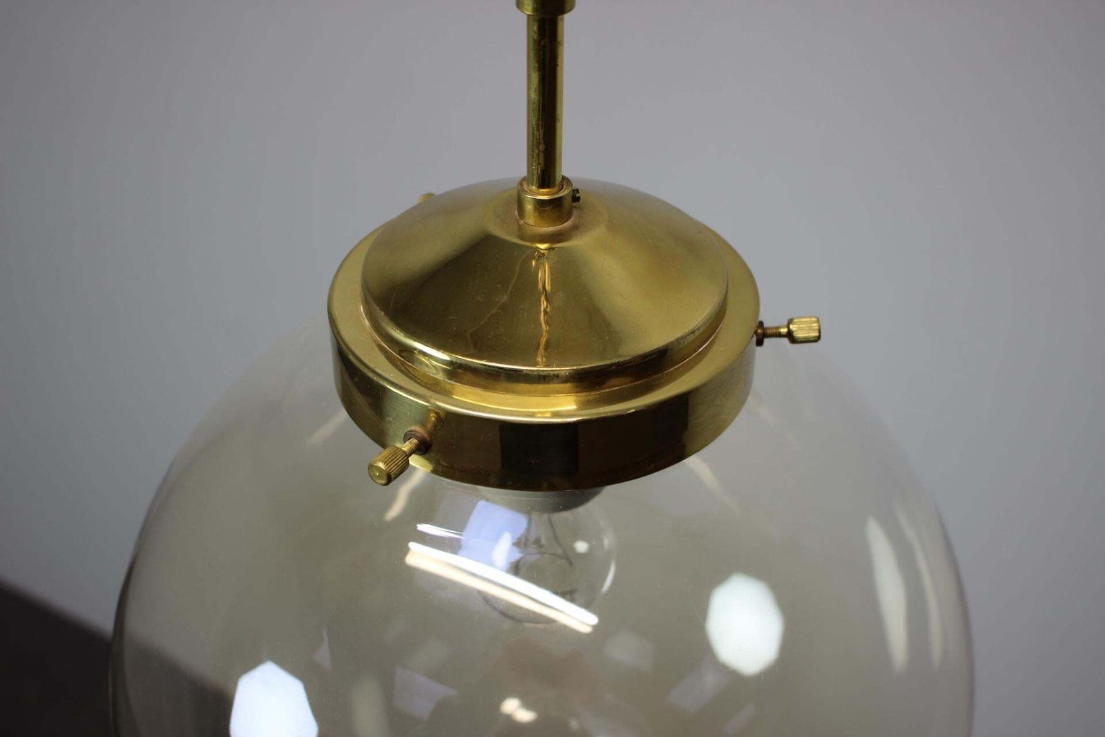 Mid Century Big Pendant By Kamenický šenov, 1960s, Czechoslovakia photo 444.0