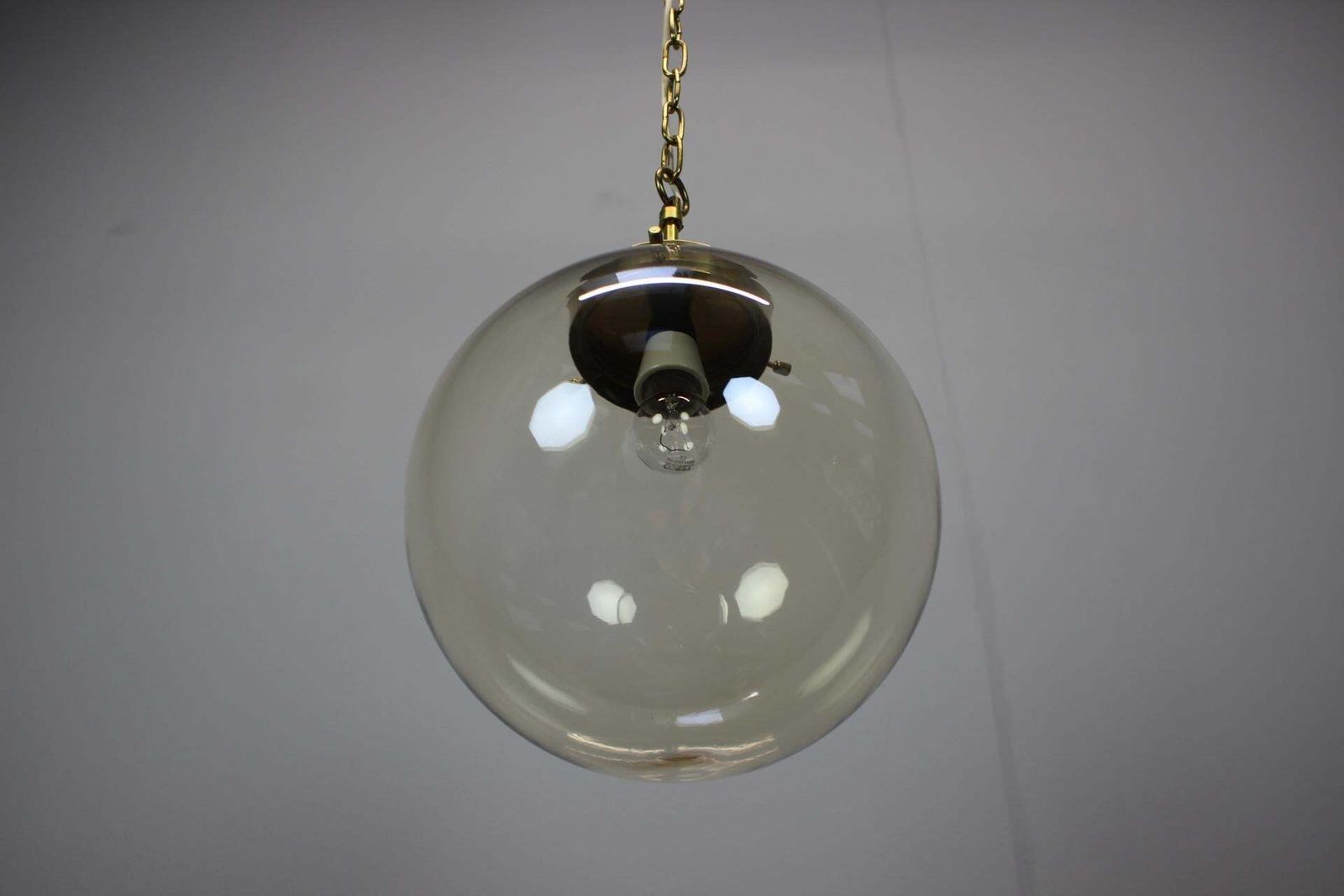 Mid Century Big Pendant By Kamenický šenov, 1960s, Czechoslovakia photo buy
