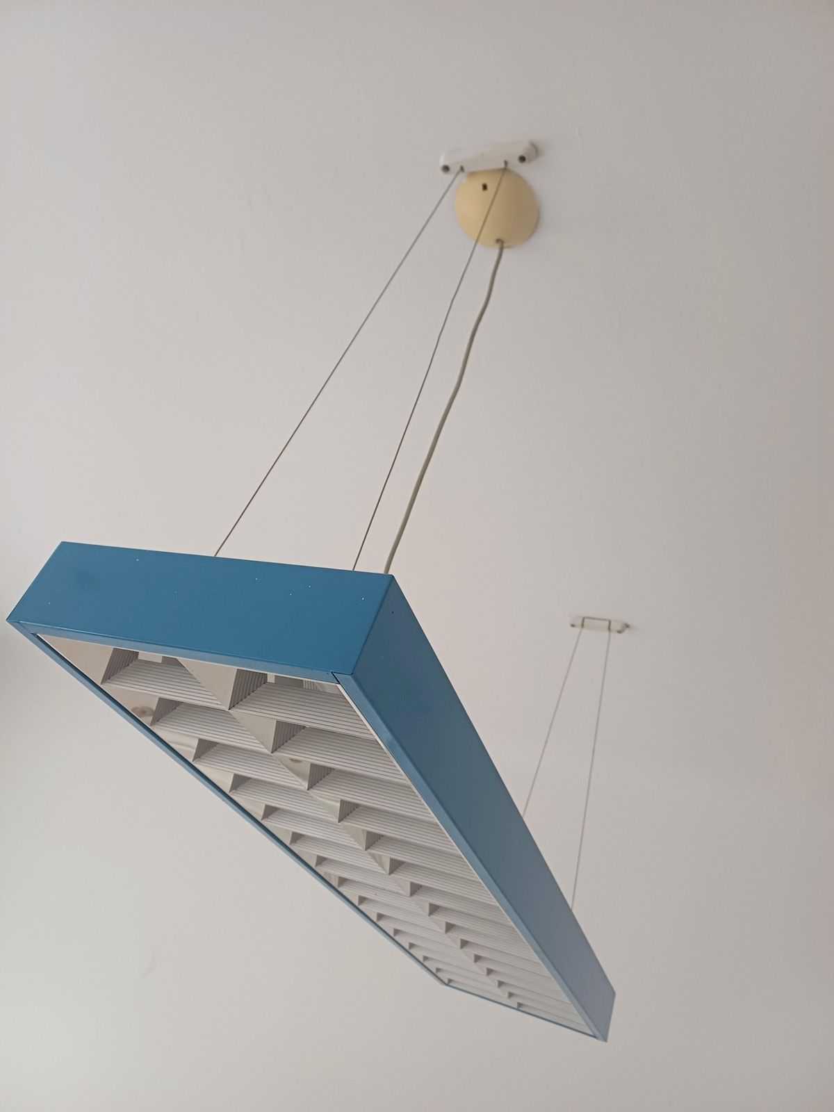 Industrial Desk Ceiling Lamp, Former Yugoslavia, 1970s photo for sale