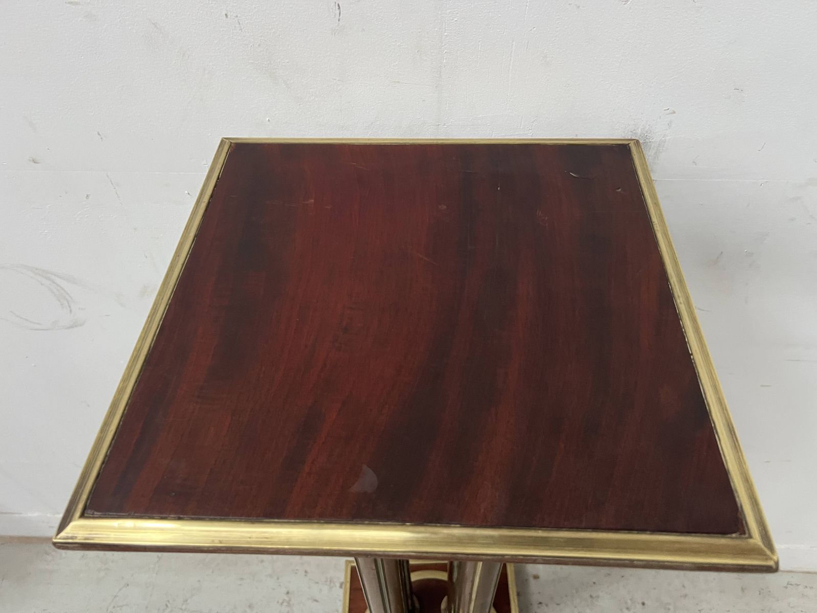 Napoleon III Style Mahogany Display Column, 20th Century photo buy