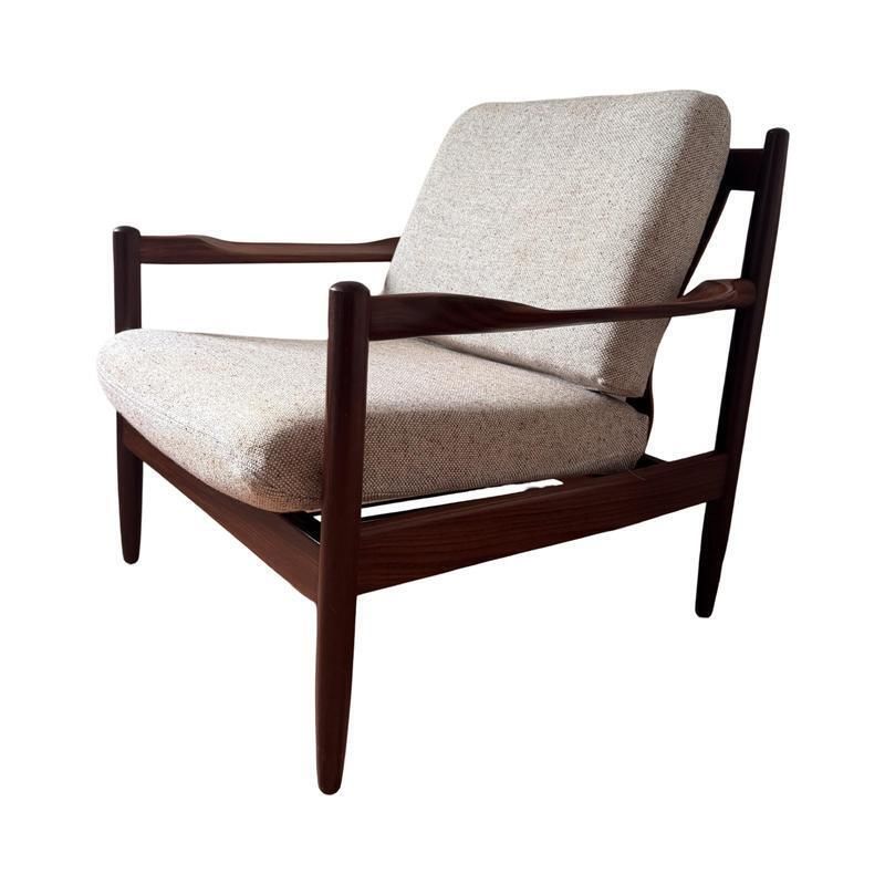 Deense Fauteuils En Bank In Palissander Van Grete Jalk Voor France & Son, Ca. Jaren 1960 – Set Van 3 photo vinterior
