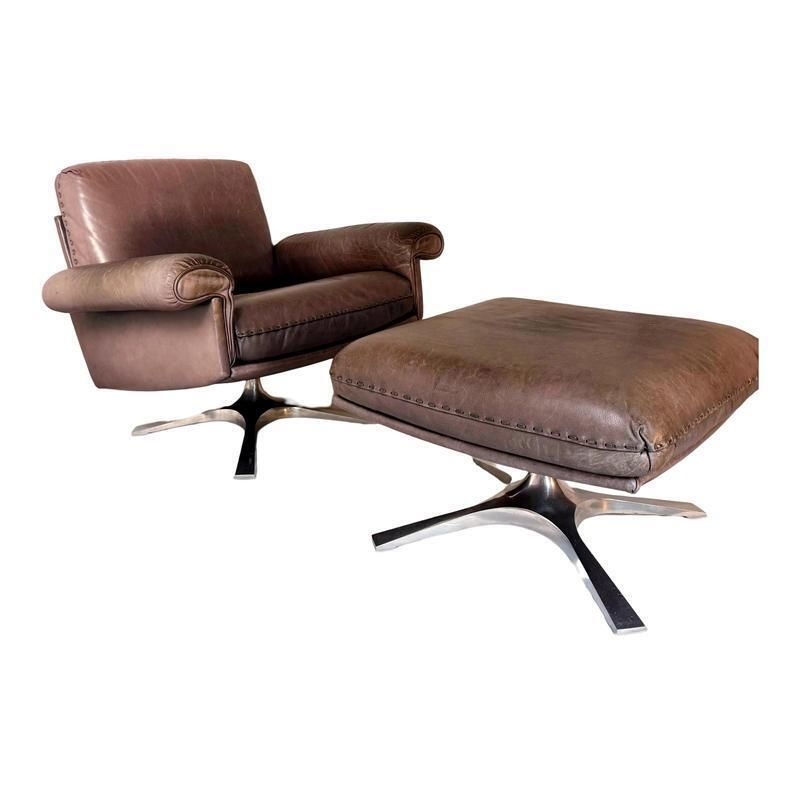 Ds 31 3 Seater Sofa, Armchairs And Ottoman, 1970s, Set Of 4 photo buy
