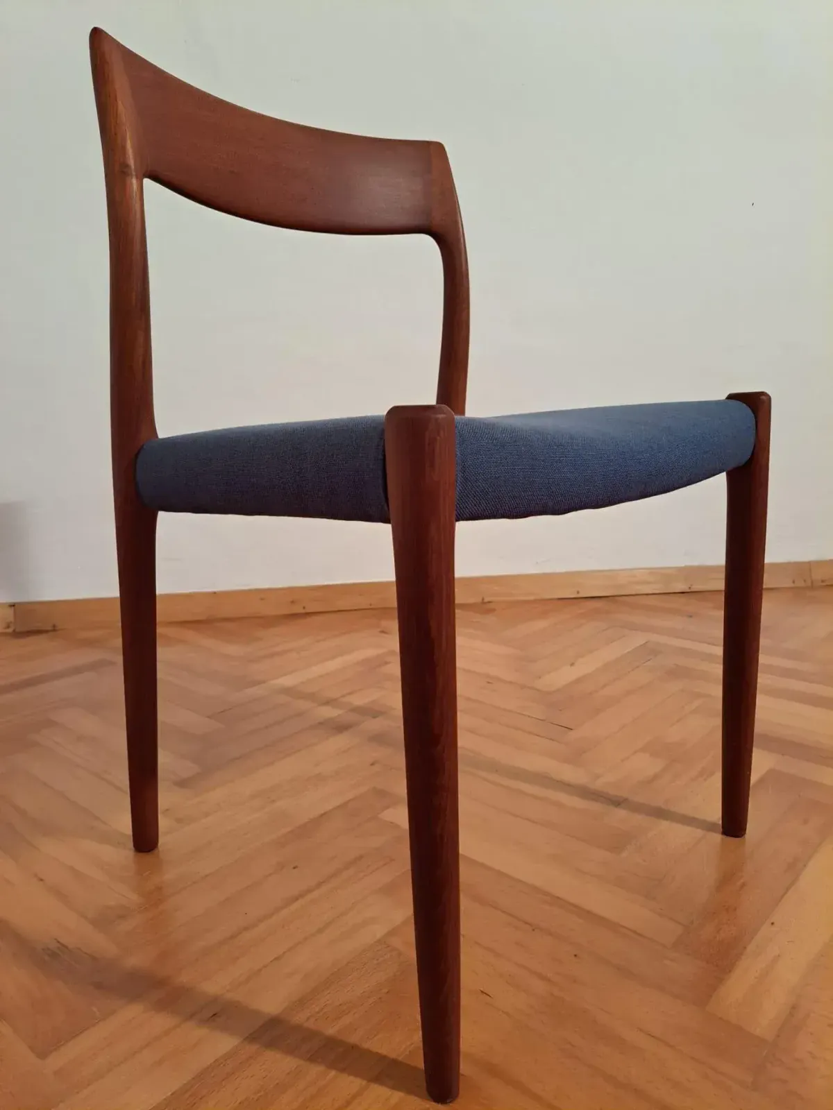 Model 77 Dining Chairs In Teak By Niels O. Møller For J.L. Møllers Møbelfabrik, 1970s, Set Of 6 photo furniture