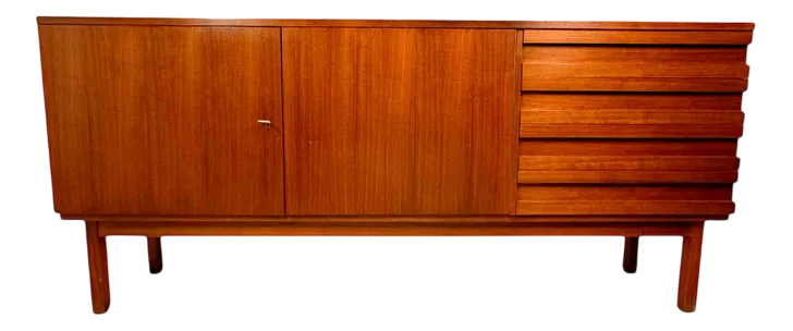 Mid Century German Teak Sideboard, 1960s