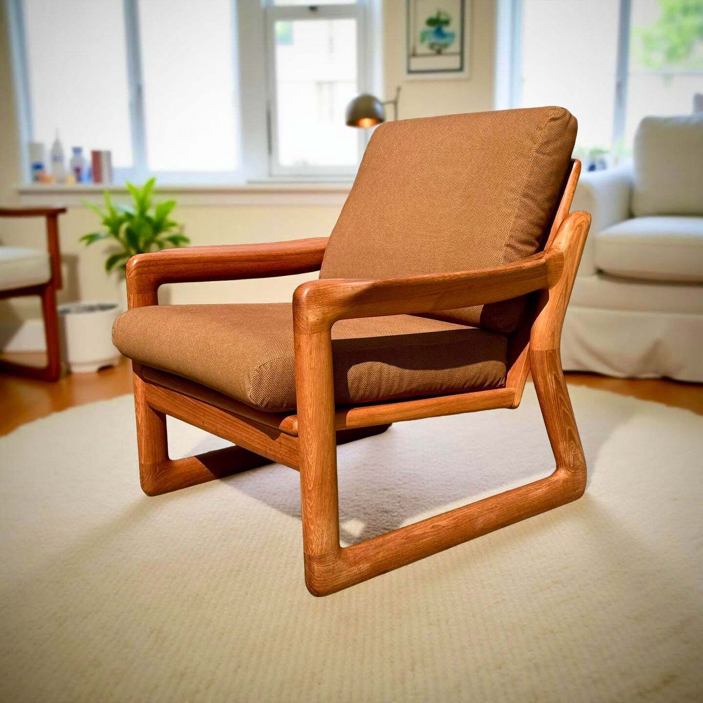 Teak Armchair From Komfort, Denmark, 1960s photo buy