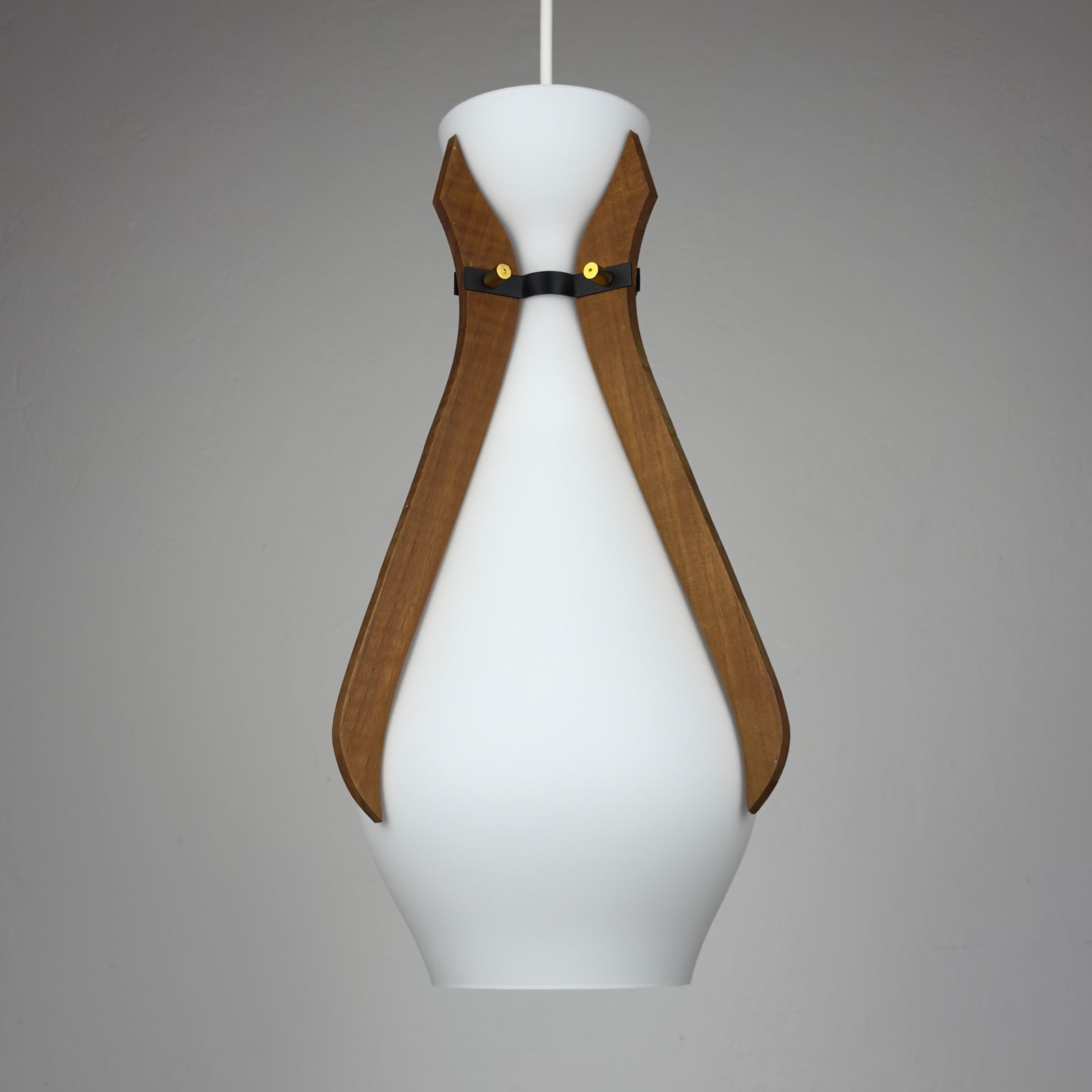 Vintage Pendant Lamp By Stilnovo, Italy 1950s photo for sale