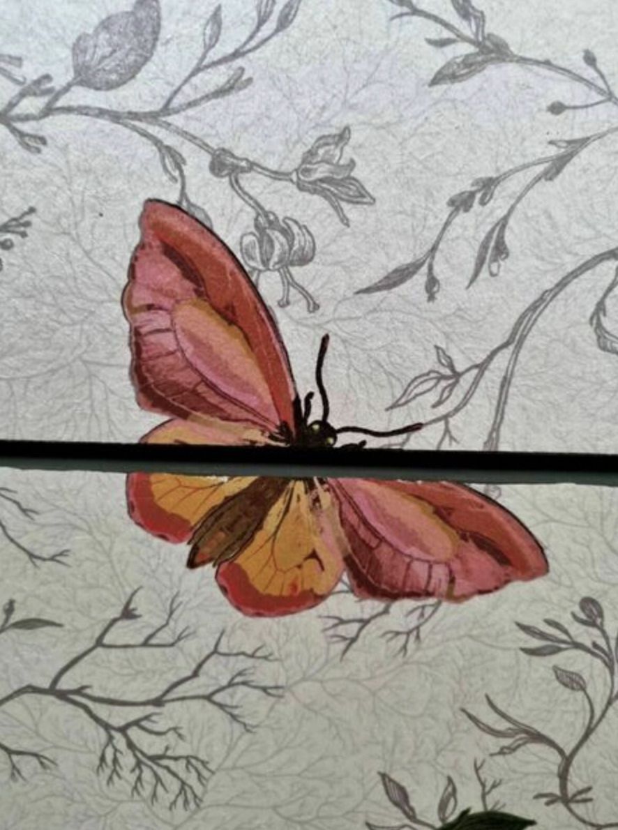 Mid Century Chest Of Drawers With Timorous Beasties Bloomsbury Garden photo Furniture
