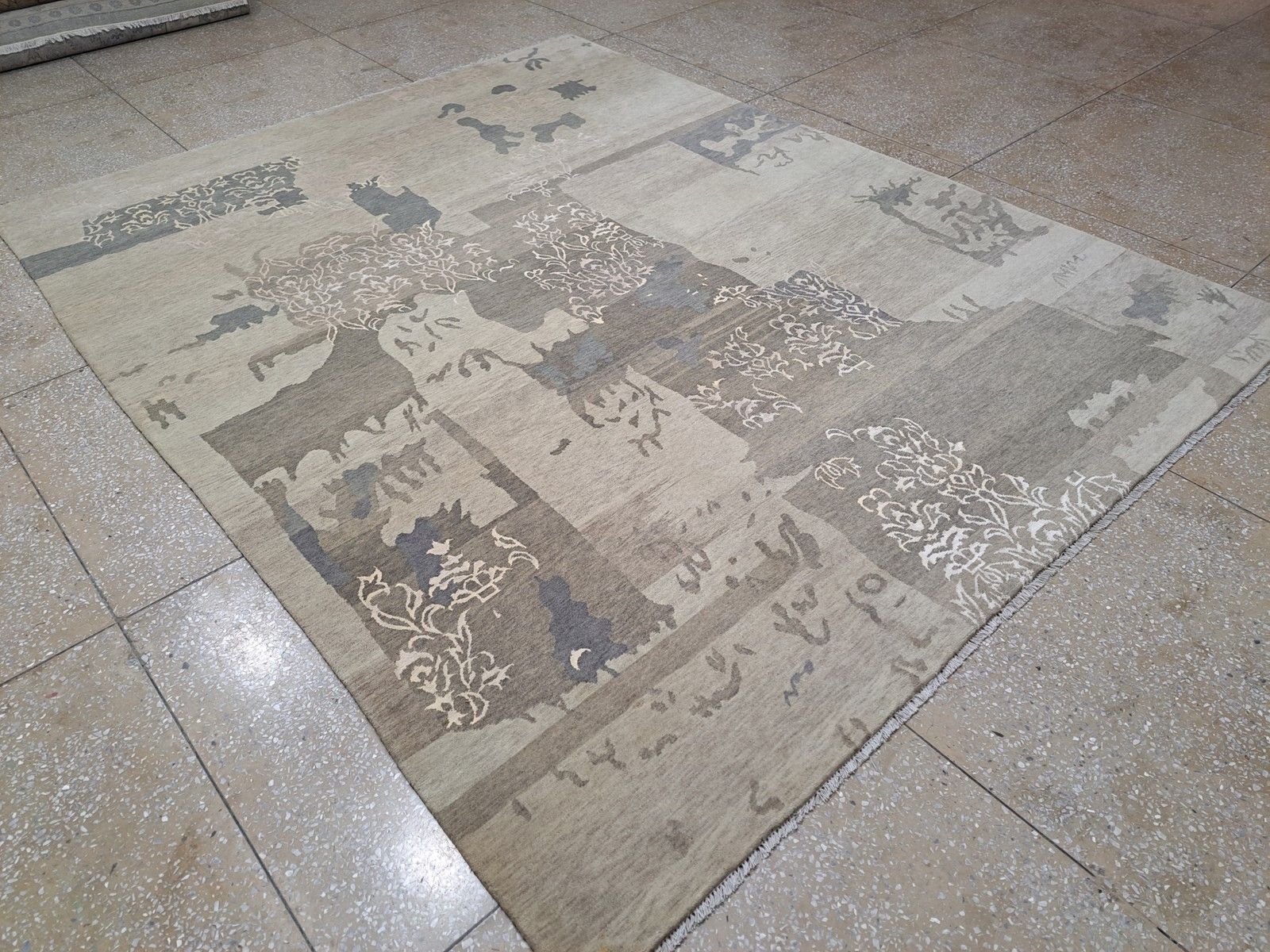 8x10 Ft Handknotted Nepalese Rug. All Wool. New Carpet. Custom Options Available photo furniture