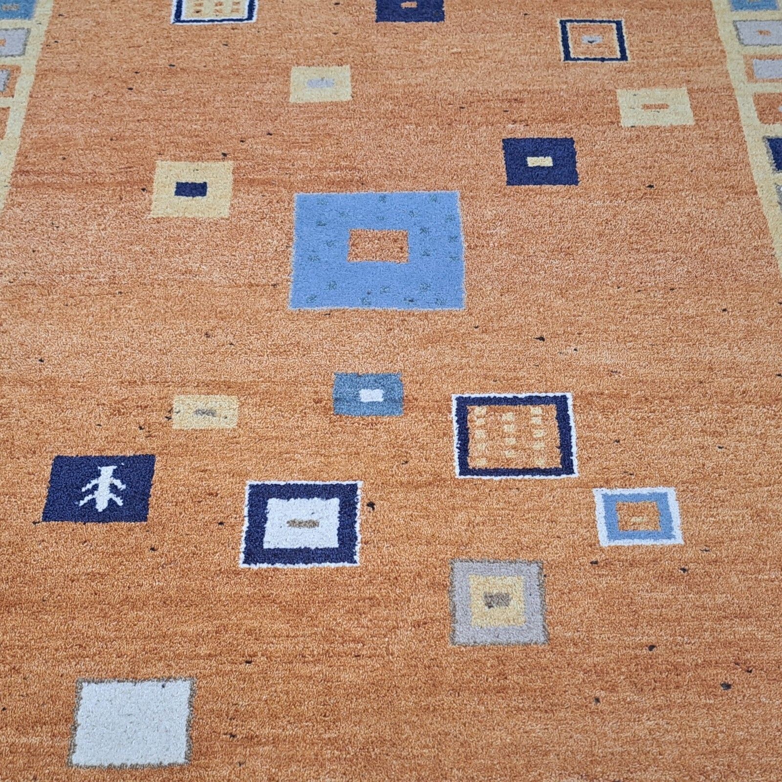 4.6x6.6 Ft New Handknotted Rug. 100% Wool. Living Room Carpet. Custom Options A. photo Textiles