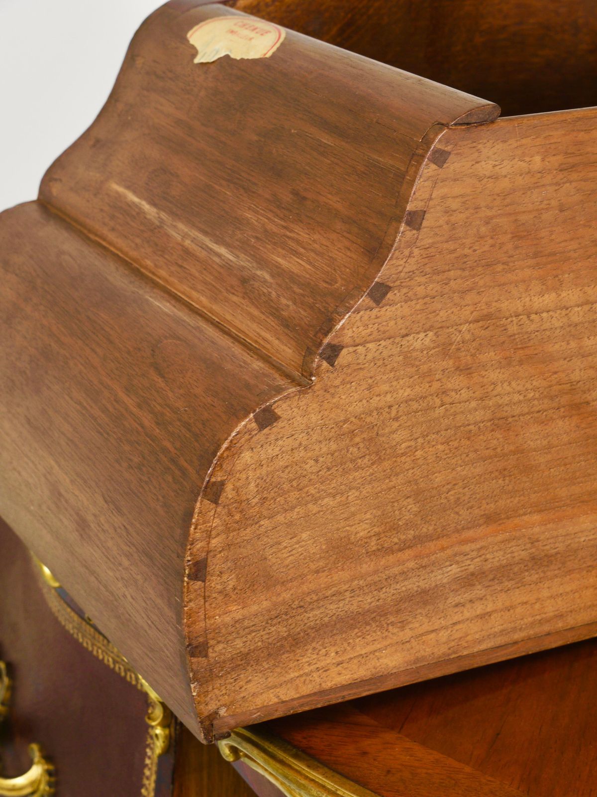 photo vinterior G. Durand Louis XV Bombé Commode, Marquetry, Ormolu Bronze, 1880, Paris, France