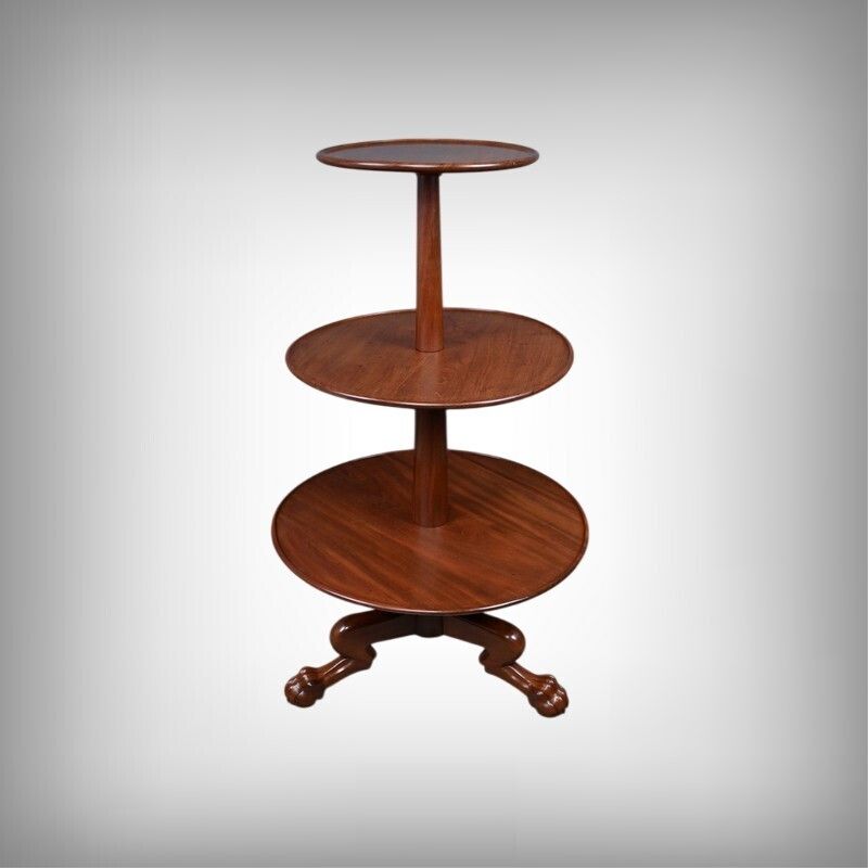 Mahogany Mute Servant, Chippendale Style, England   Late 19th Century