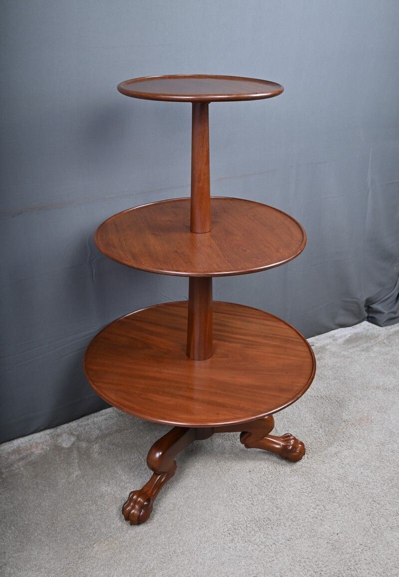 Mahogany Mute Servant, Chippendale Style, England   Late 19th Century photo for sale