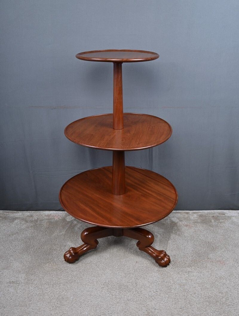 photo for sale Mahogany Mute Servant, Chippendale Style, England   Late 19th Century