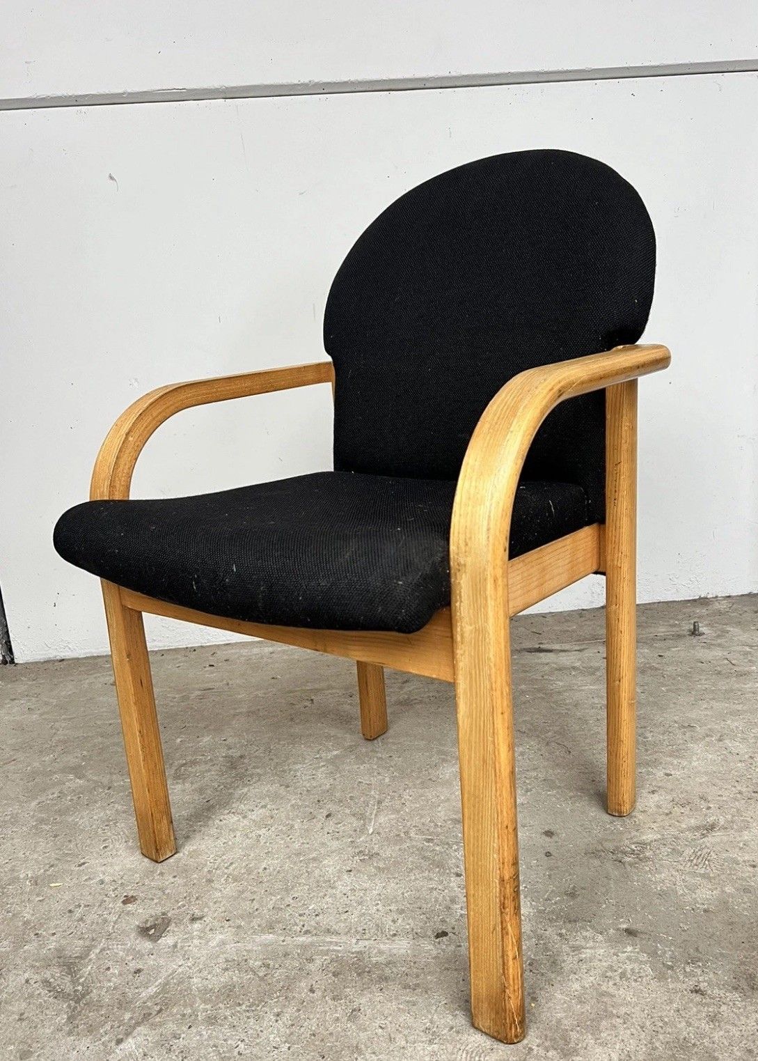 Late Mid Century Armchair Bentwood Desk Chair photo furniture