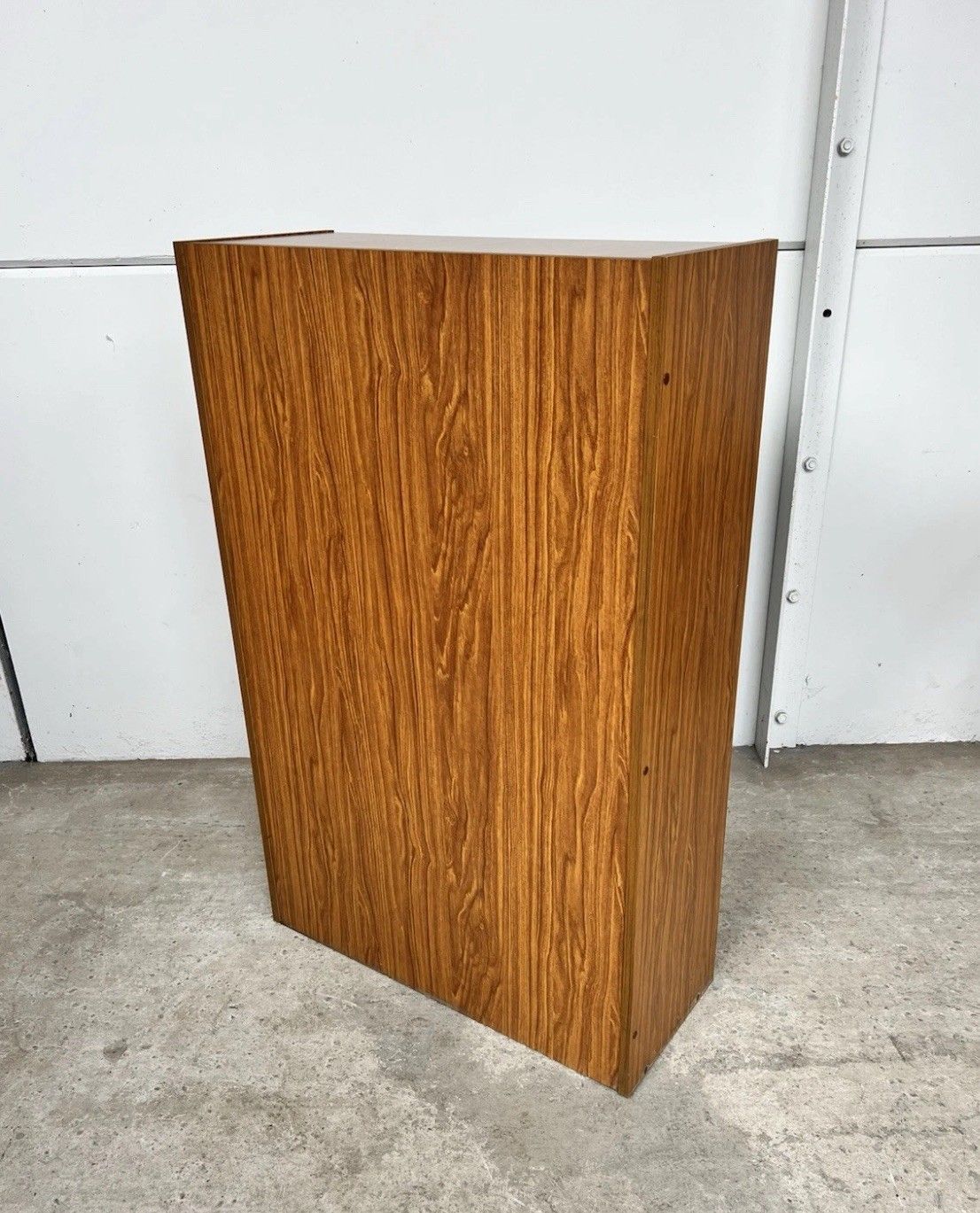 Late Mid Century Freestanding Bookcase Shelving Wall Unit Room Divide photo for sale