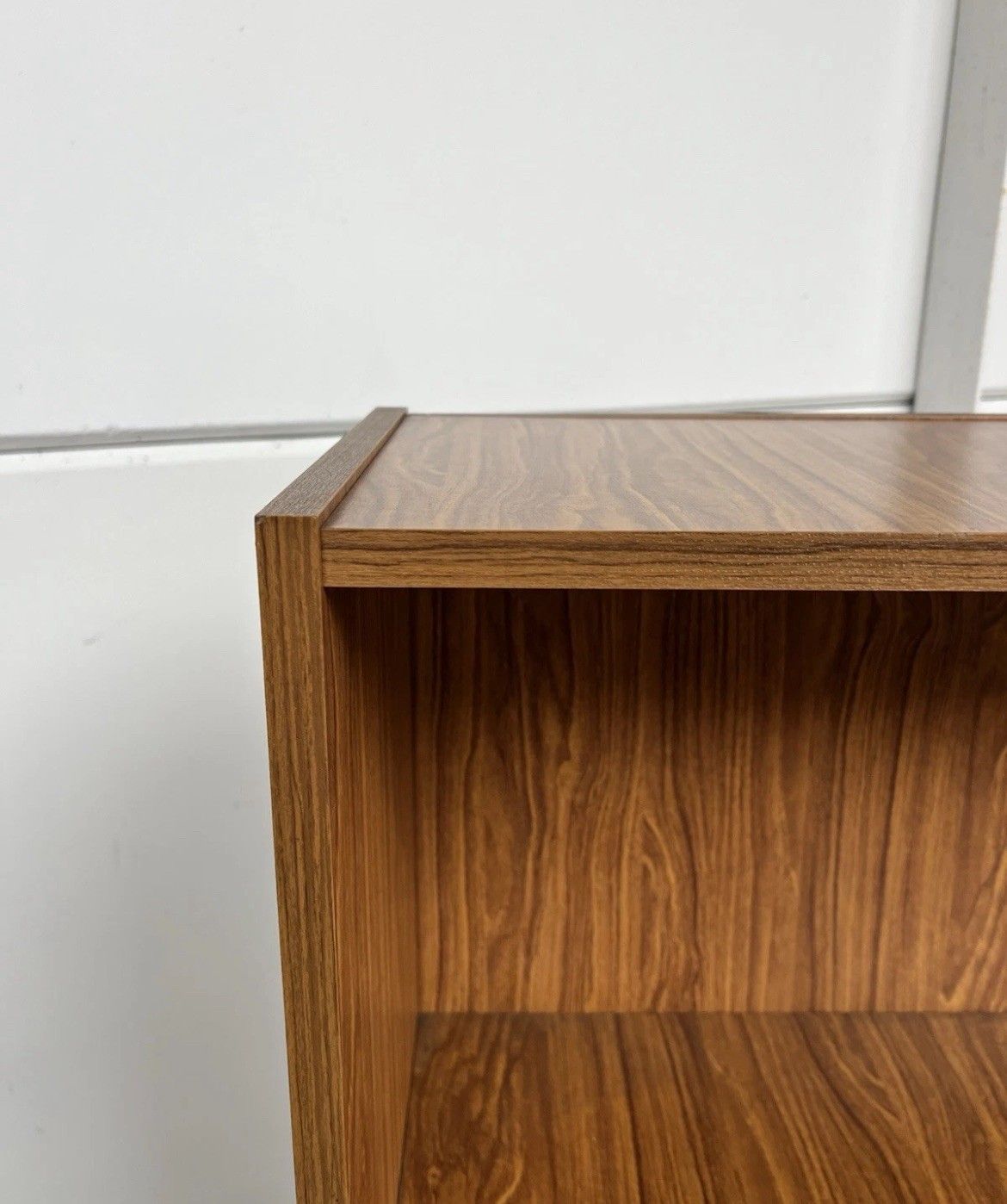 Late Mid Century Freestanding Bookcase Shelving Wall Unit Room Divide photo buy
